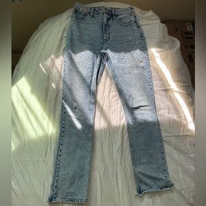 Abercrombie 90s skinny high rise